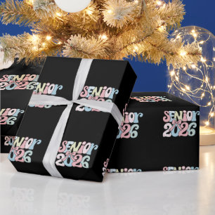 Abschlussklasse 2026 Florales Band Abschluss 26 Gr Geschenkpapier