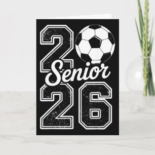 Abschlussklasse 2026 Fußball Senior 2026 Letzter S Karte