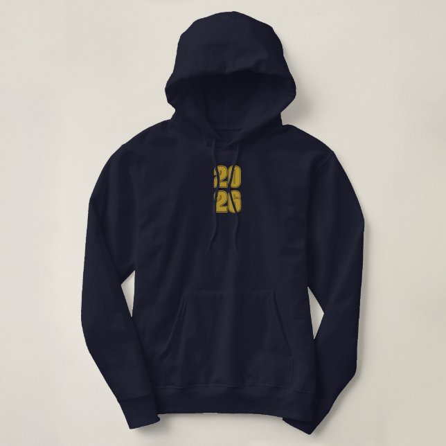 Abschlussklasse 2026 Individueller Kapuzenpullover Hoodie (Design vorne)