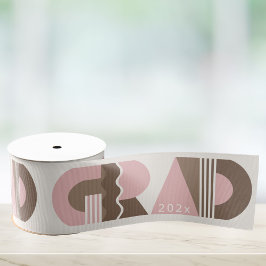 Abschlussklasse 2026 Retro-Grosgrainband Ripsband