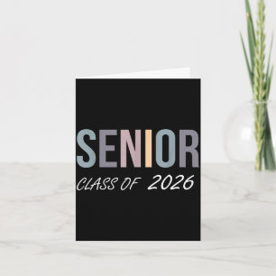 Abschlussklasse 2026 Senior 2026 Abiturient Karte