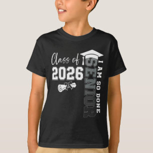 Abschlussklasse 2026 Senior 2026 Abschlussdekorati T-Shirt