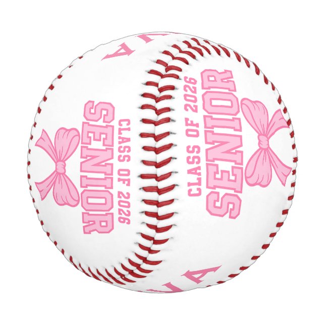 Abschlussklasse 2026 Senior Baseball Erinnerungsst (Schrägansicht)