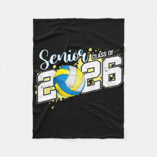 Abschlussklasse 2026 Senior Volleyball-Abschlussfe Fleecedecke
