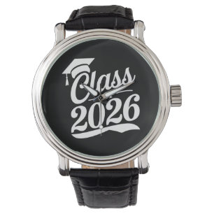 Abschlussklasse 2026 Stolzer Absolvent Abschlussfe Armbanduhr
