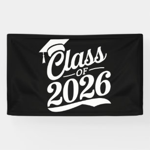 Abschlussklasse 2026 Stolzer Absolvent Abschlussfe Banner