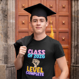Abschlussklasse 2026 Stufe  Vollprofi-Gamer T-Shirt