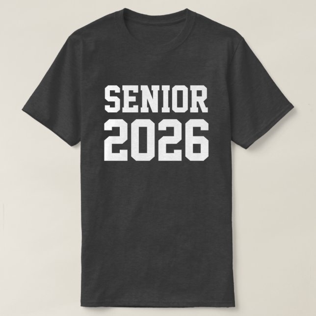Abschlussklasse 2026 T-Shirt (Design vorne)