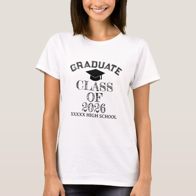 Abschlussklasse 2026 T-Shirt (Vorderseite)