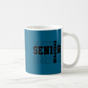Abschlussklasse 2026 Varsity Text Abschluss  Kaffeetasse