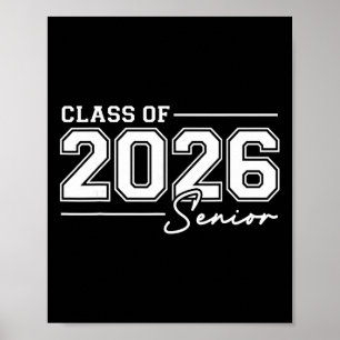 Abschlussklasse 2026 von 2026 Senior 2026  Poster