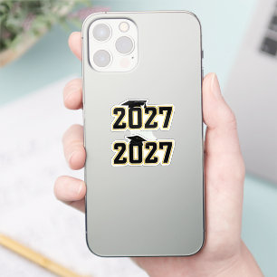 Abschlussklasse 2027 Abitur Aufkleber
