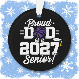 Abschlussklasse 2027 Abiturienten Cheers Stolz Pap Ornament