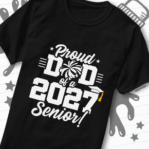 Abschlussklasse 2027 Abiturienten Cheers Stolz Pap T-Shirt