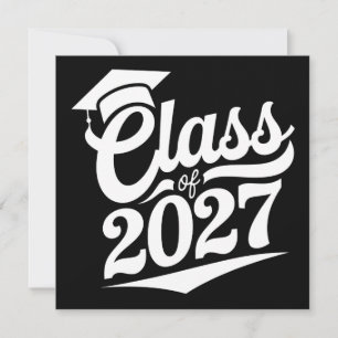 Abschlussklasse 2027 Abschluss Absolvent Einladung