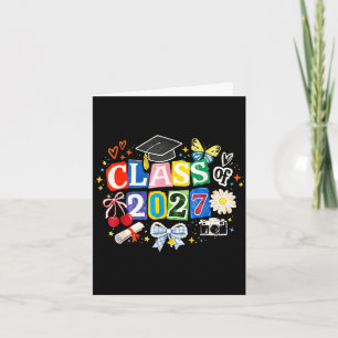 Abschlussklasse 2027 Abschlussfeier endlich vorbei Karte