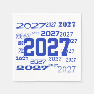 Abschlussklasse 2027 Abschlussfeier Servietten