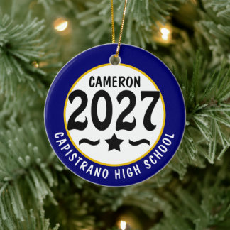 Abschlussklasse 2027 Foto-Abschlussfeier Keramik Ornament