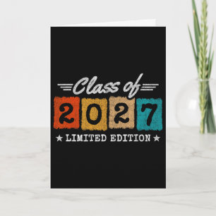 Abschlussklasse 2027 Limitierte Edition Ck Zur Sch Karte