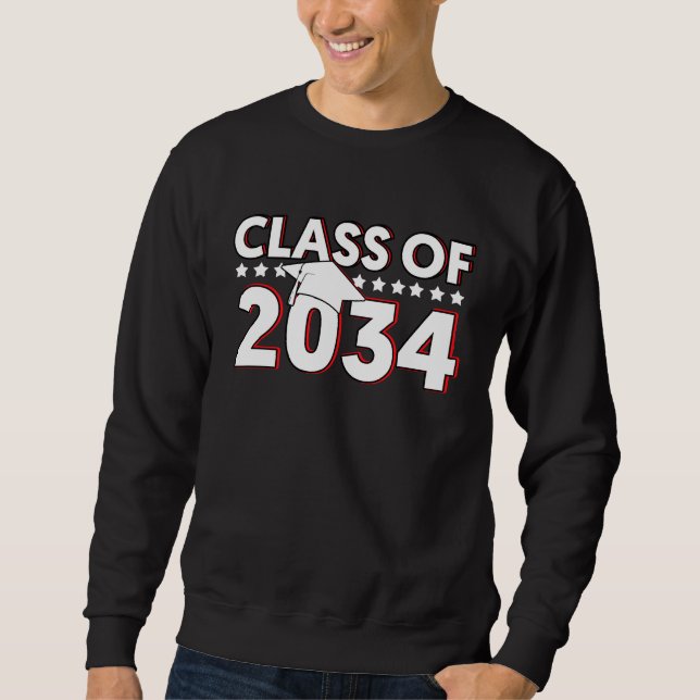 Abschlussklasse 2034  Abitur 2034 Sweatshirt (Vorderseite)
