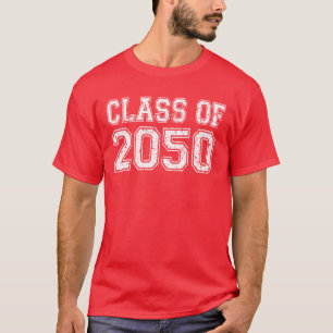 Abschlussklasse 2050 Abschluss Vintage retro T-Shirt