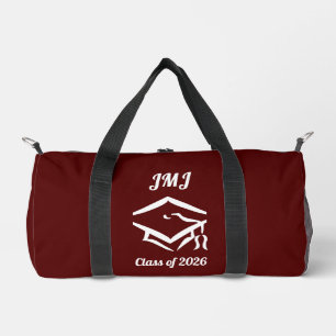 Abschlussklasse 20?? BURWHT Benutzerdefiniertes Ja Duffle Bag