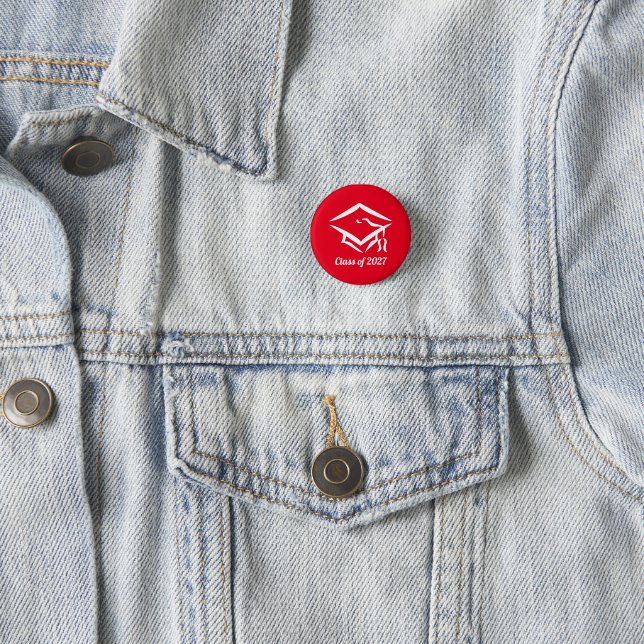 Abschlussklasse 20?? REDWHT Benutzerdefiniertes Ja Button (Beispiel)