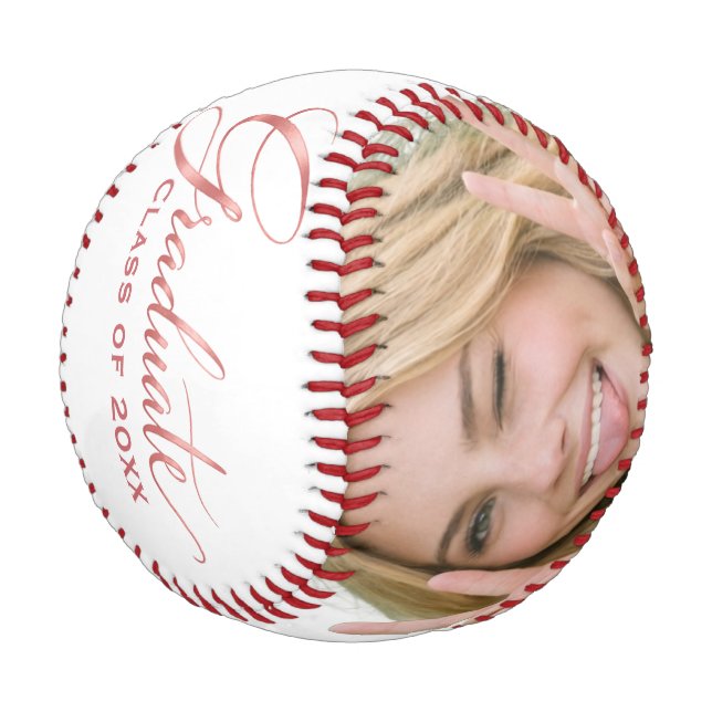 Abschlussklasse 20XX Baseball Erinnerungsstück (Schrägansicht)