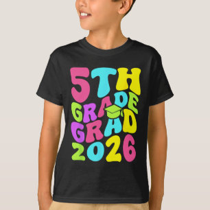 Abschlussklasse 5. Klasse 2026 Absolvent Abschluss T-Shirt