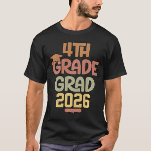 Abschlussklasse der 4. Klasse von 2026 Abschluss F T-Shirt