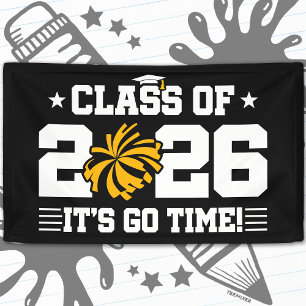 Abschlussklasse der Cheerleader 2026 Senior Banner