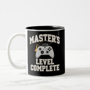 Abschlussklasse der Master-Gamer-Absolventen 2026 Zweifarbige Tasse