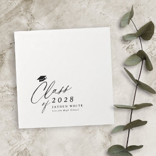 Abschlussklasse der modernen Kalligrafie 2025 Serviette