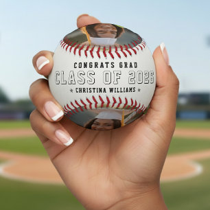 Abschlussklasse Foto Gratulation Absolvent Weiß Baseball
