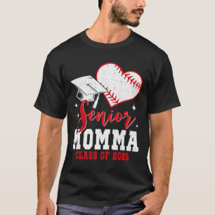 Abschlussklasse Momma Cl Von 2026 Baseball-Abschlu T-Shirt