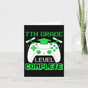 Abschlussklasse Vollständiger Gamer 7. Klasse Absc Karte