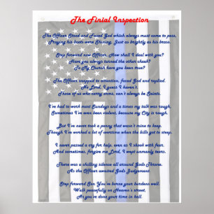 Abschlusskontrolle-Polizei-Plakat Poster