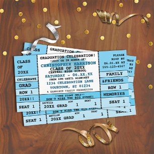 Abschlusskonzert-Ticket-Party-Einladung