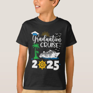 Abschlusskreuzfahrt 2025 Absolvent Hawaii Strand S T-Shirt