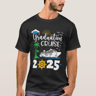 Abschlusskreuzfahrt 2025 Absolvent Hawaii Strand S T-Shirt