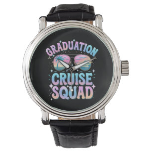 Abschlusskreuzfahrt Gruppe Kreuzfahrtschiff Retro Armbanduhr