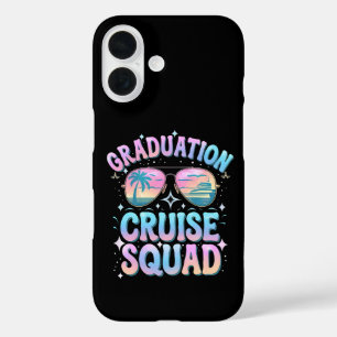 Abschlusskreuzfahrt Gruppe Kreuzfahrtschiff Retro iPhone 16 Hülle