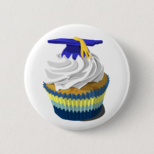 Abschlusskuchenknopf Button