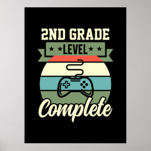 Abschlusskunst 2. Klassenstufe abgeschlossen Poster
