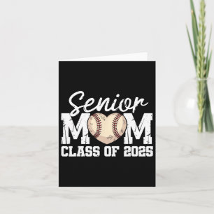 Abschlussmutter Baseball Senior Cl Of 2025 Absolve Karte
