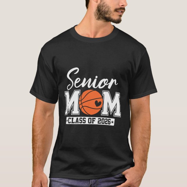 Abschlussmutter Cl von 2026 Sketll Mutter Abschlus T-Shirt (Vorderseite)
