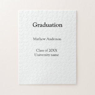 Abschlussname Klasse 20XX Universitätsname simp Puzzle