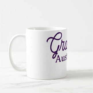 Abschlussname lila einfach minimal stilvoll Anruf Kaffeetasse