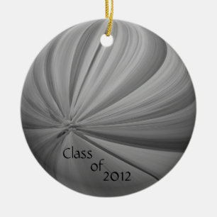 Abschlussornament 2012 keramik ornament