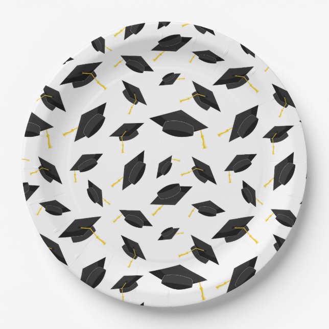 Abschlussplatten Pappteller (Vorderseite)